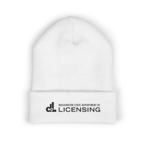 Light Classic Cuffed Beanie (Embroidery) - DOL Logo